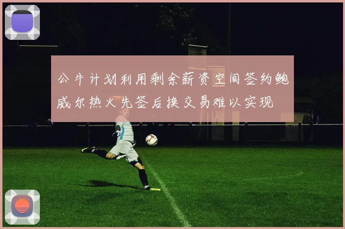 公牛计划利用剩余薪资空间签约鲍威尔热火先签后换交易难以实现